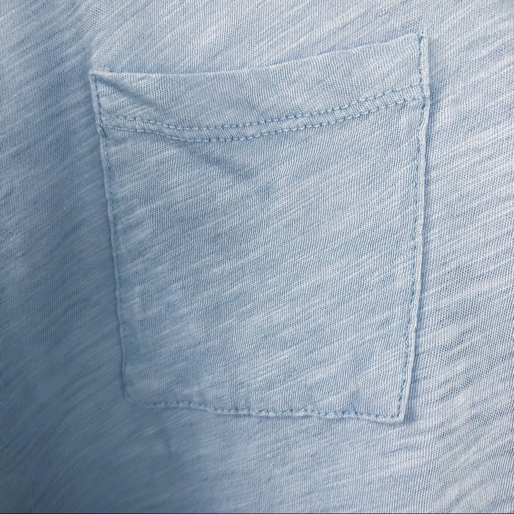 Madewell Whisper Cotton V-neck Pocket Tee Shirt - Picture 6 of 6